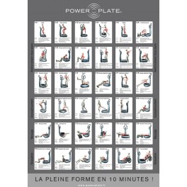 POSTER EXERCICE POWER PLATE POSTER EXERCICE POWER PLATE